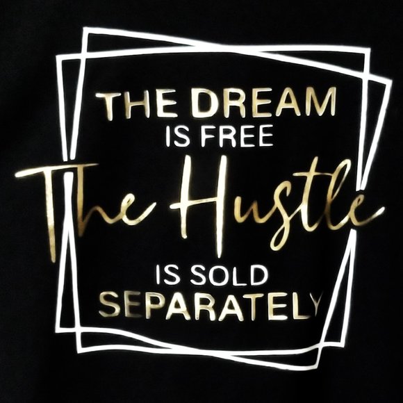 SBC The Hustle Short Sleeve Crew Neck Black T-Shirt - Picture 1 of 6